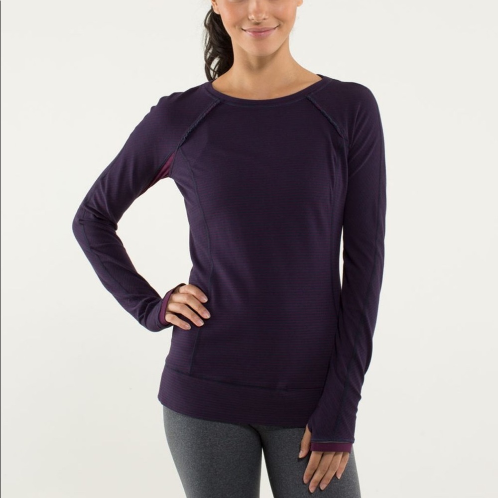 LULULEMON Full Tilt Long Sleeve Shirt 8